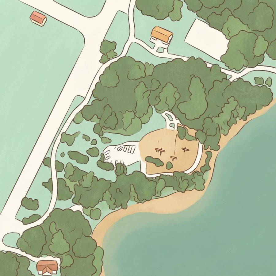 Illustrated map of Playground
