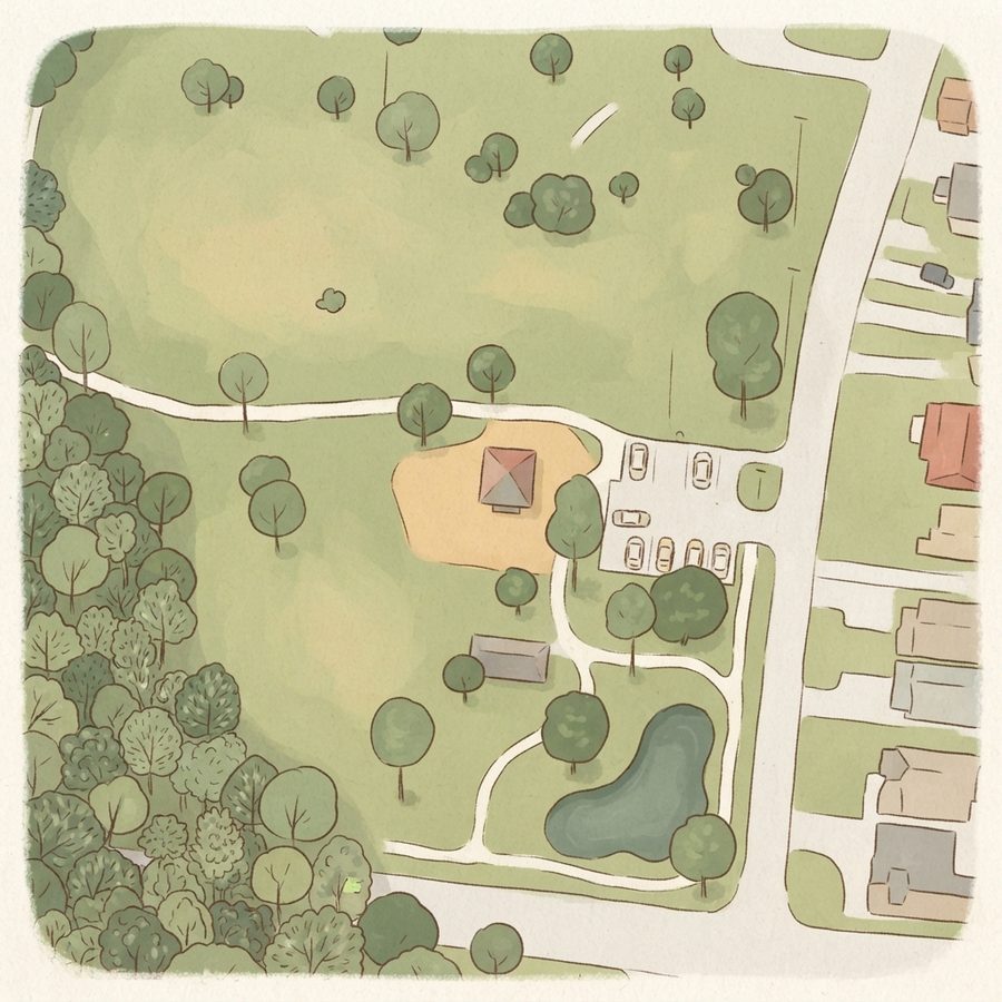 Illustrated map of Playground