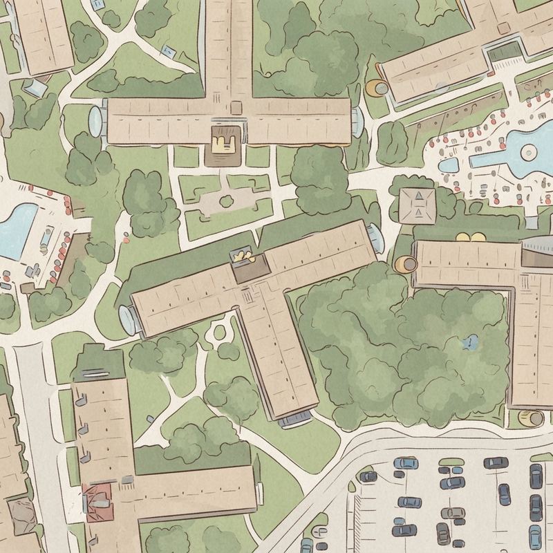 Illustrated map of Playground