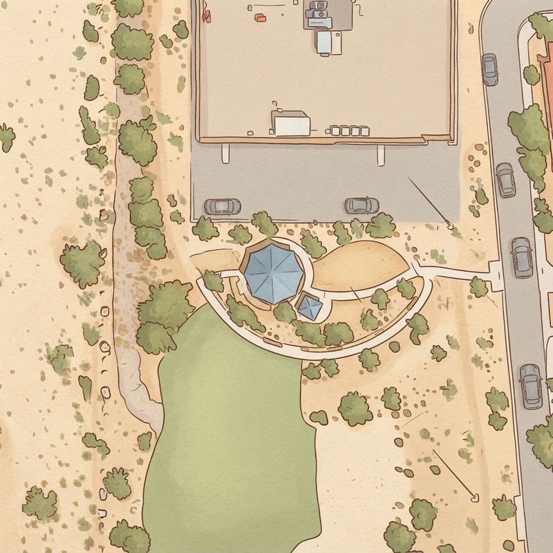 Illustrated map of Playground
