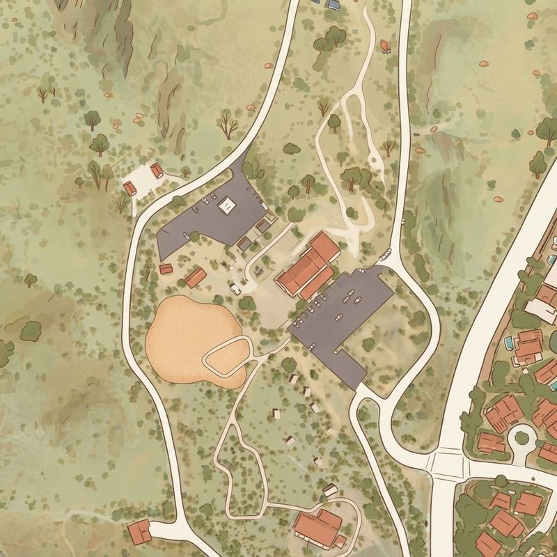 Illustrated map of Playground