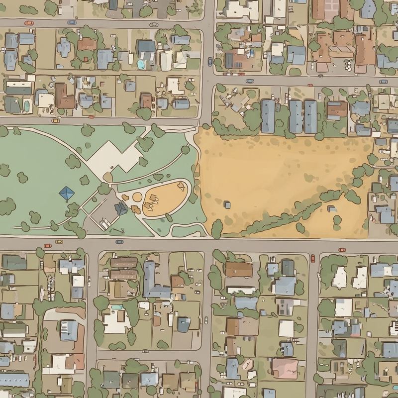 Illustrated map of Playground