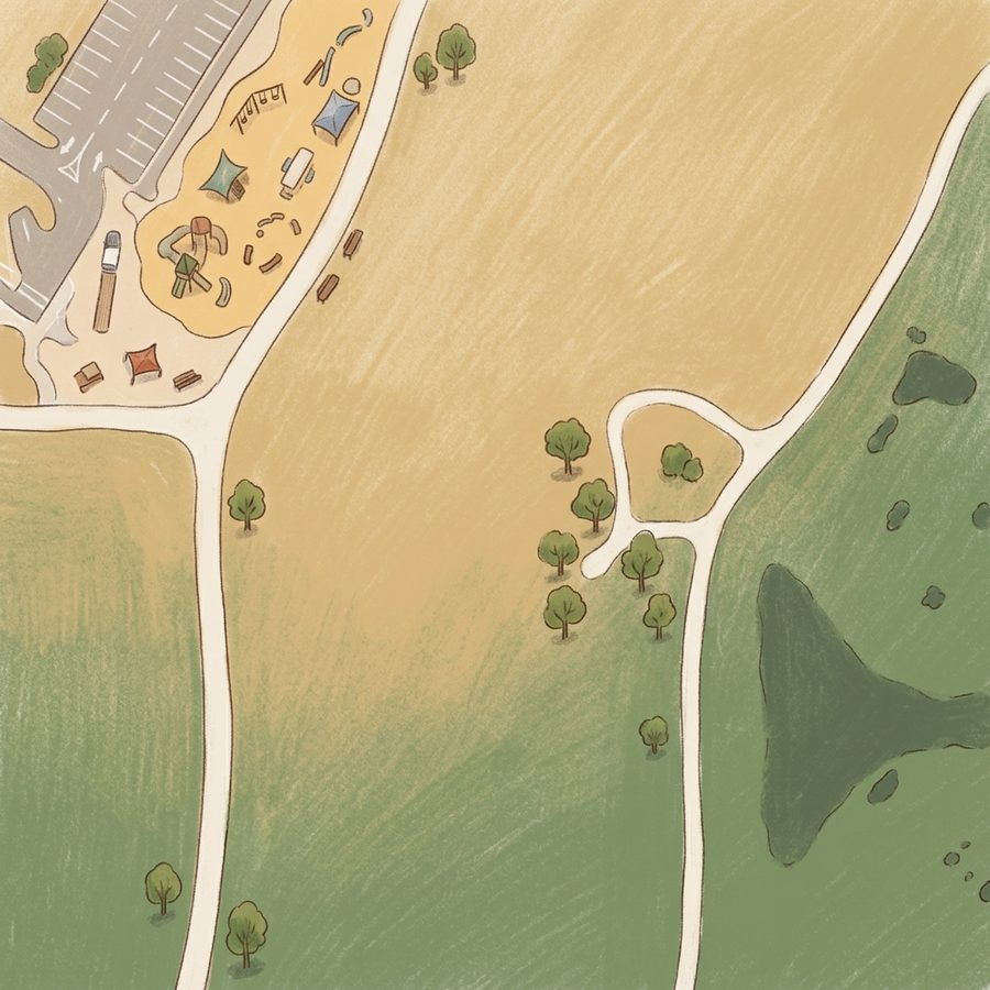 Illustrated map of Playground