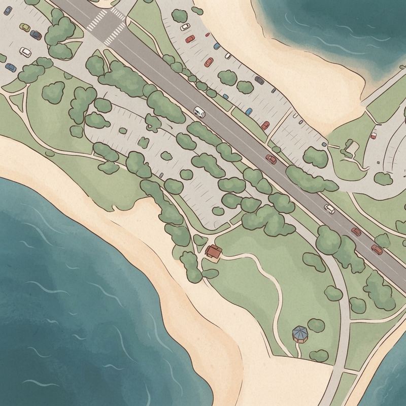 Illustrated map of Playground