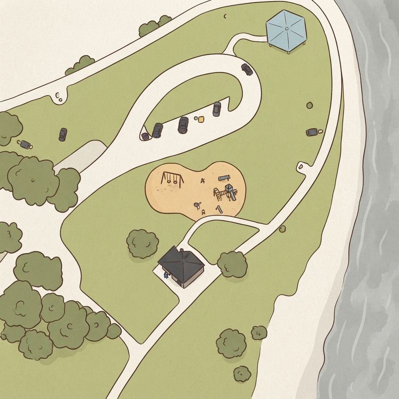 Illustrated map of Playground