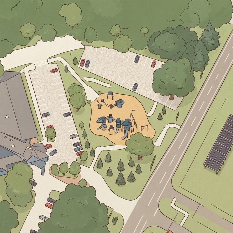 Illustrated map of Playground