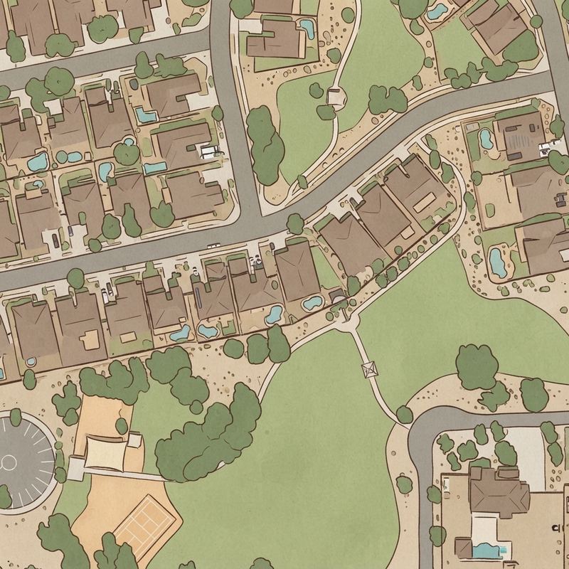 Illustrated map of Playground