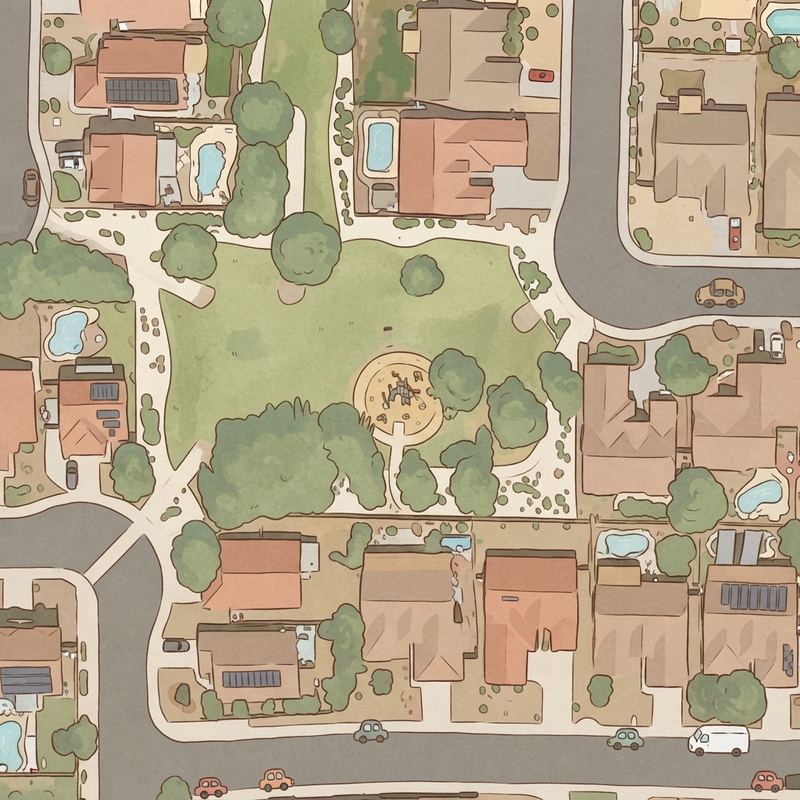 Illustrated map of Playground