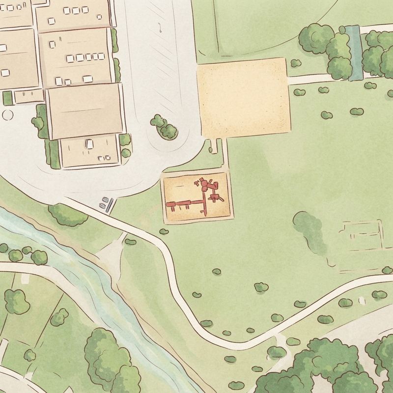 Illustrated map of Range Park