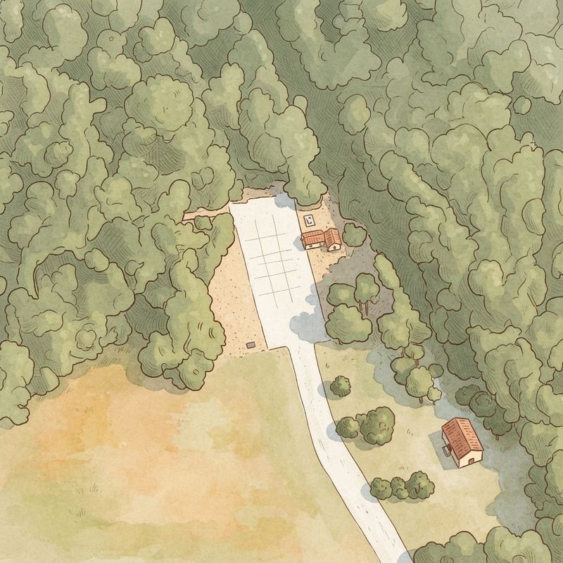Illustrated map of Robert and Ann Smith Park