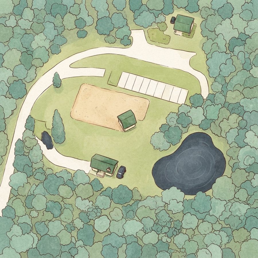 Illustrated map of Smith Springs Park ( fav )
