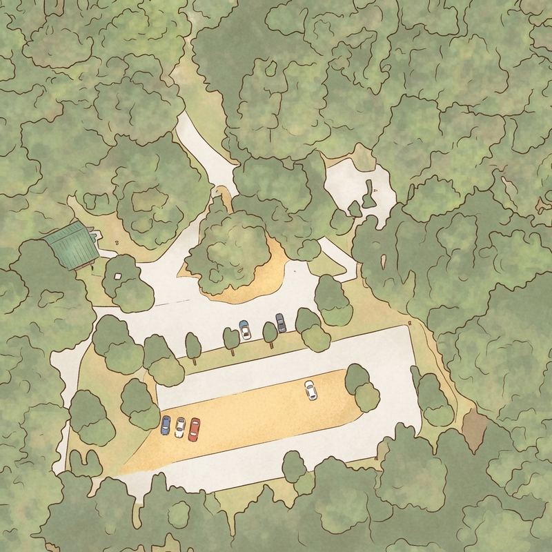 Illustrated map of South Rockdale Community Park, Playground
