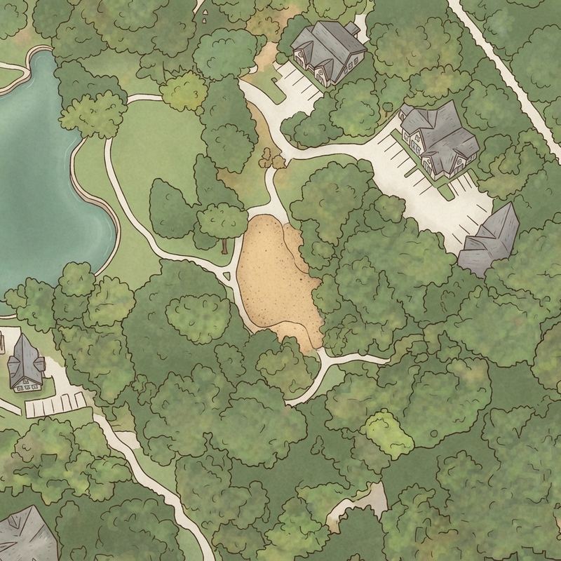 Illustrated map of Springvale Park