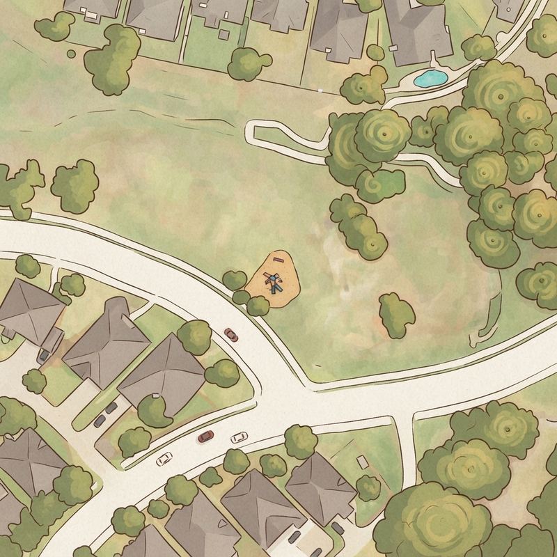 Illustrated map of Sunshine Park at the Shores of Eastern Hills