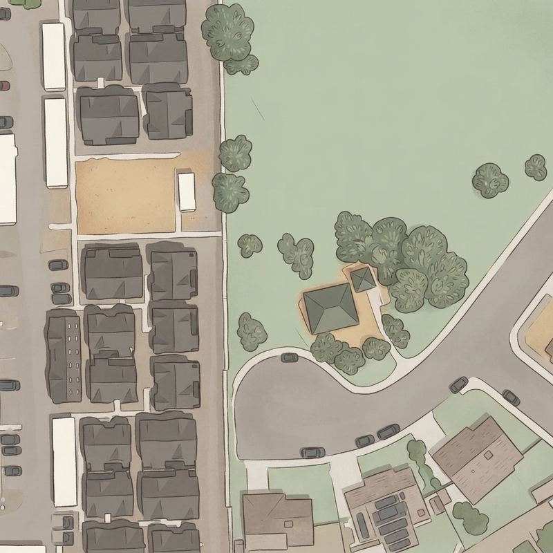 Illustrated map of Sunview Park Playground