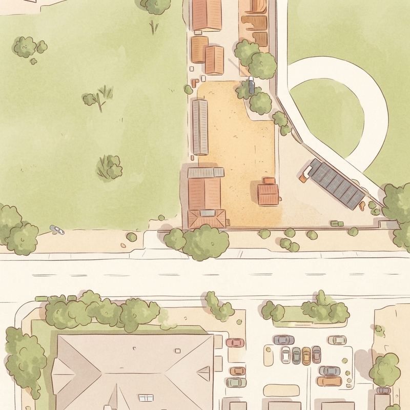 Illustrated map of Tempe Diablo #7