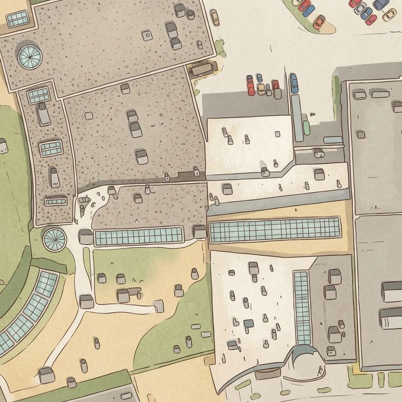 Illustrated map of The Play Park