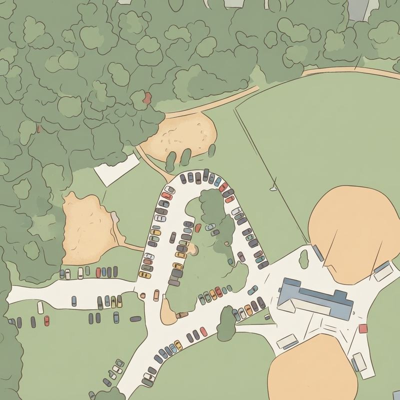 Illustrated map of Tolleson Park