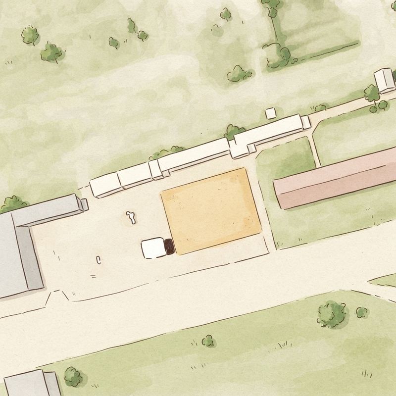 Illustrated map of Training center