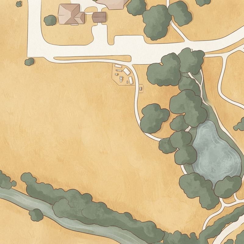 Illustrated map of Tyre Park