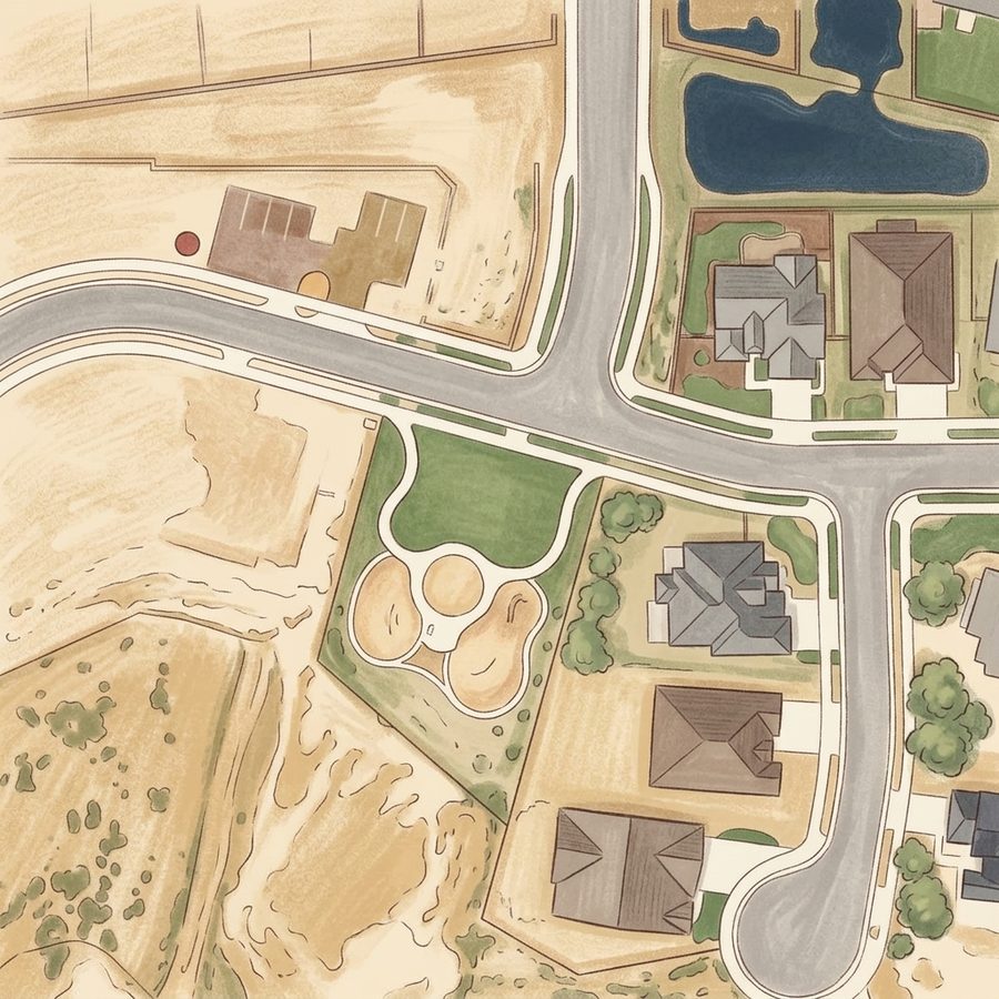 Illustrated map of Tyrolite Playground