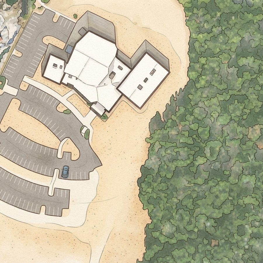 Illustrated map of Village Playground