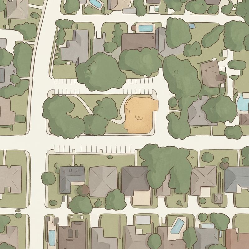 Illustrated map of Walden Park