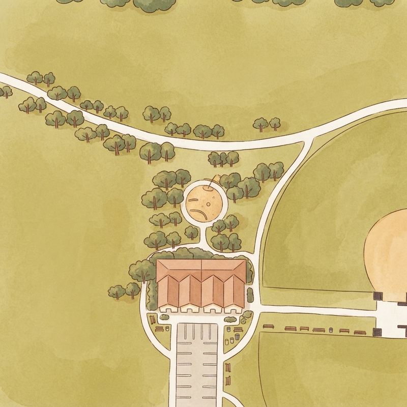Illustrated map of Walker's Creek Park