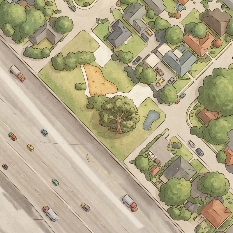 Illustrated map of White Park