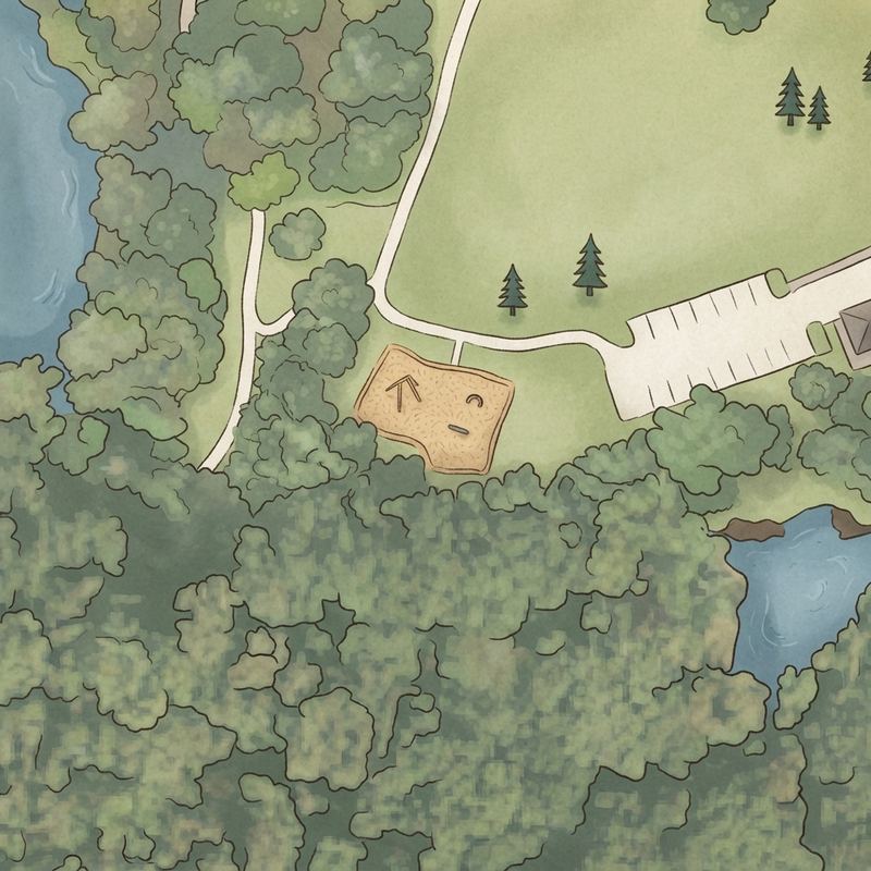 Illustrated map of Woodrow Wilson Park